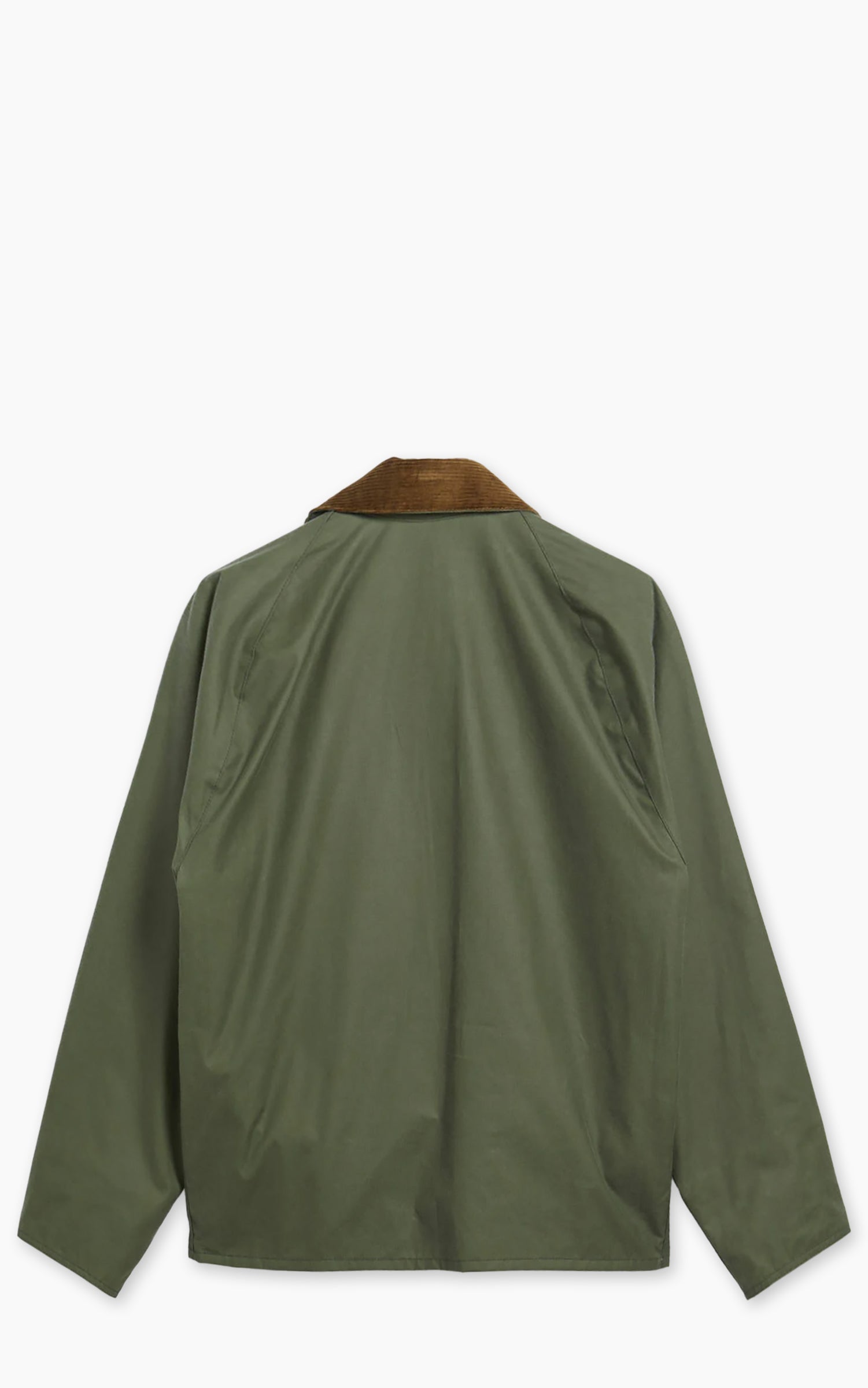 Barbour Oversized Transport Waxed Jacket Light Moss