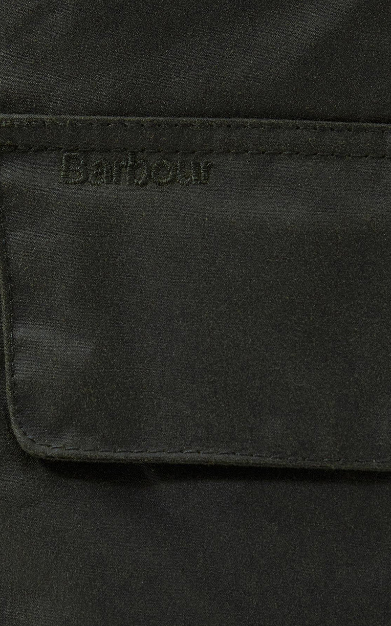 Barbour Wax Mac Fern/Forest Mist
