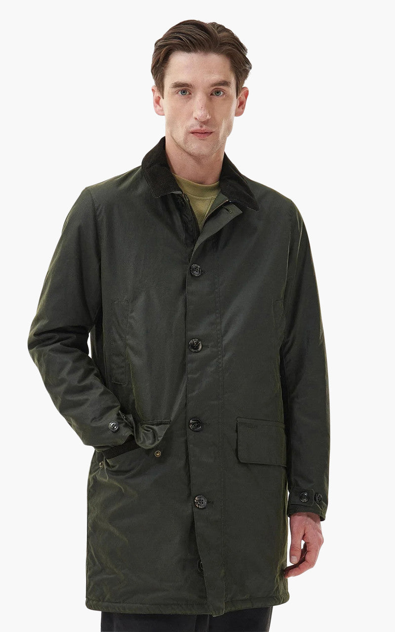 Barbour Wax Mac Fern/Forest Mist