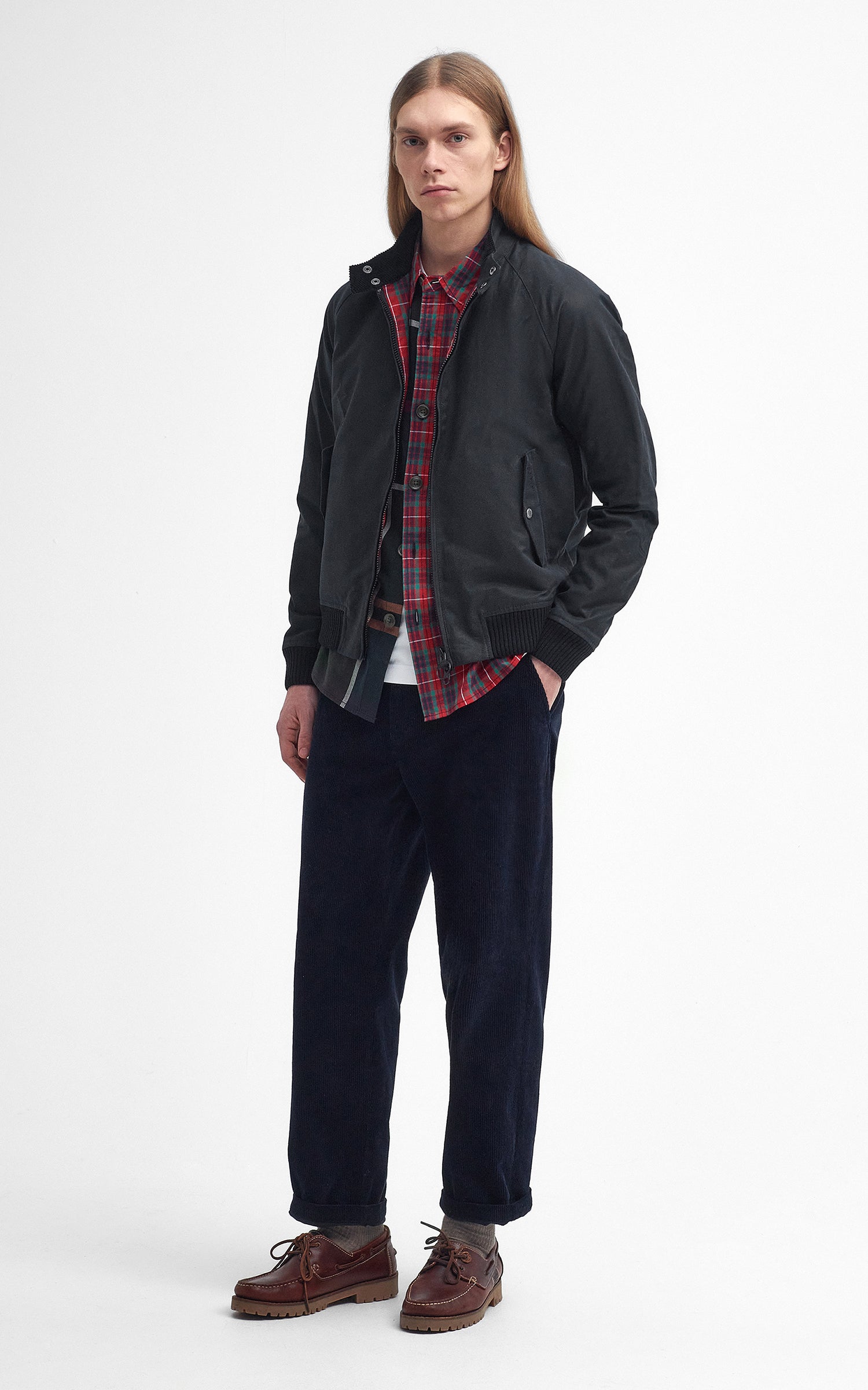 Barbour x Baracuta Porton Wax Jacket Black
