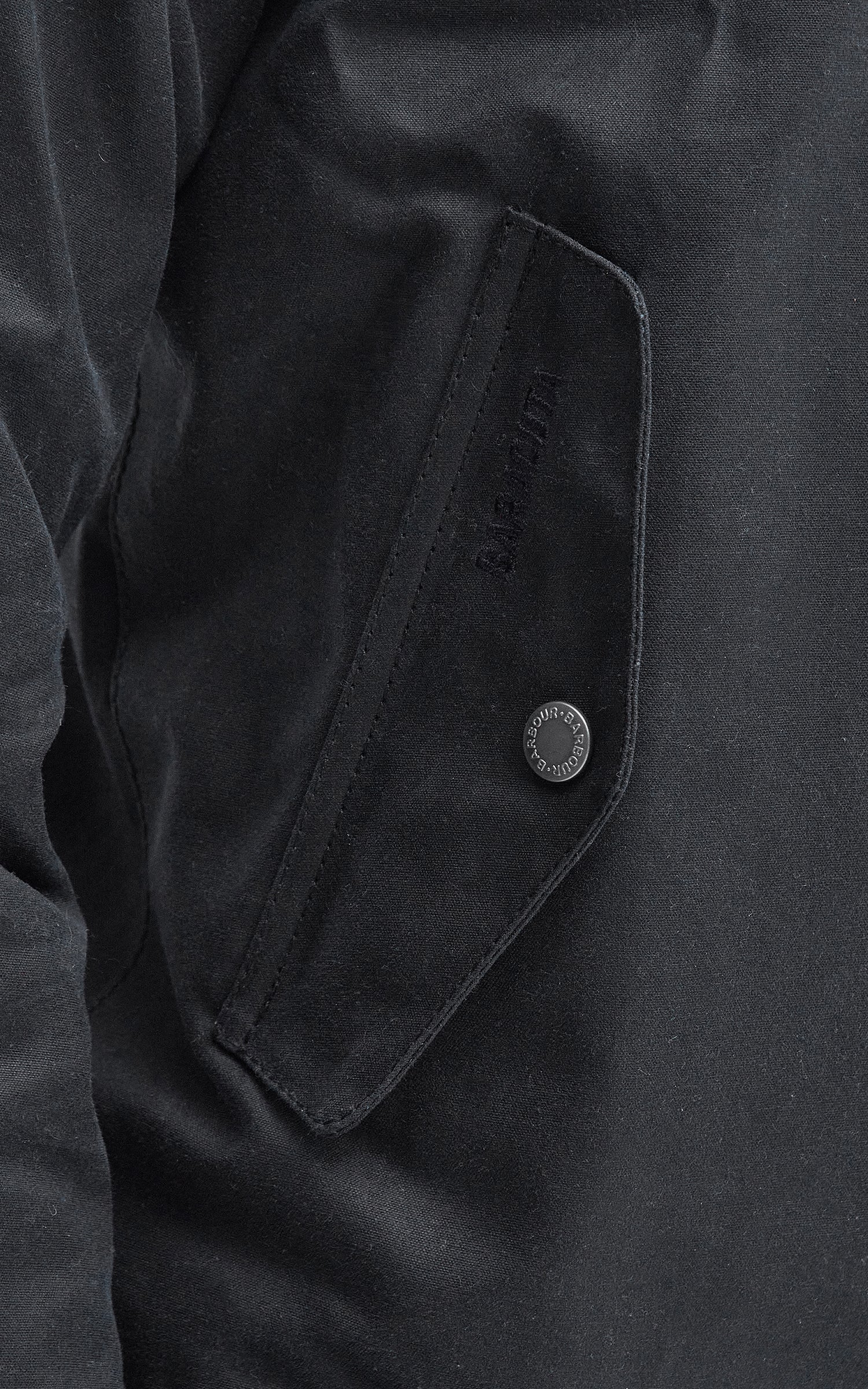 Barbour x Baracuta Porton Wax Jacket Black