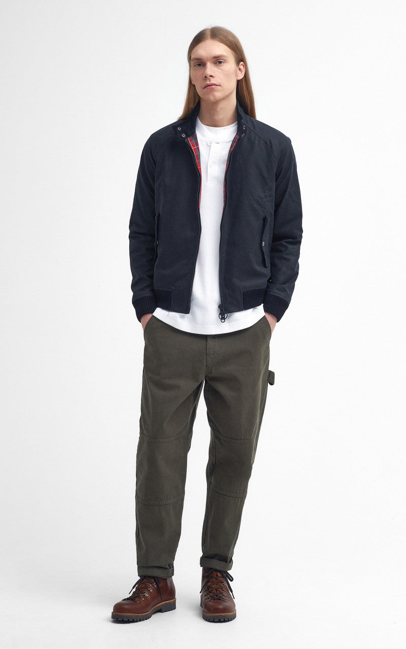 Barbour x Baracuta Porton Wax Jacket Navy