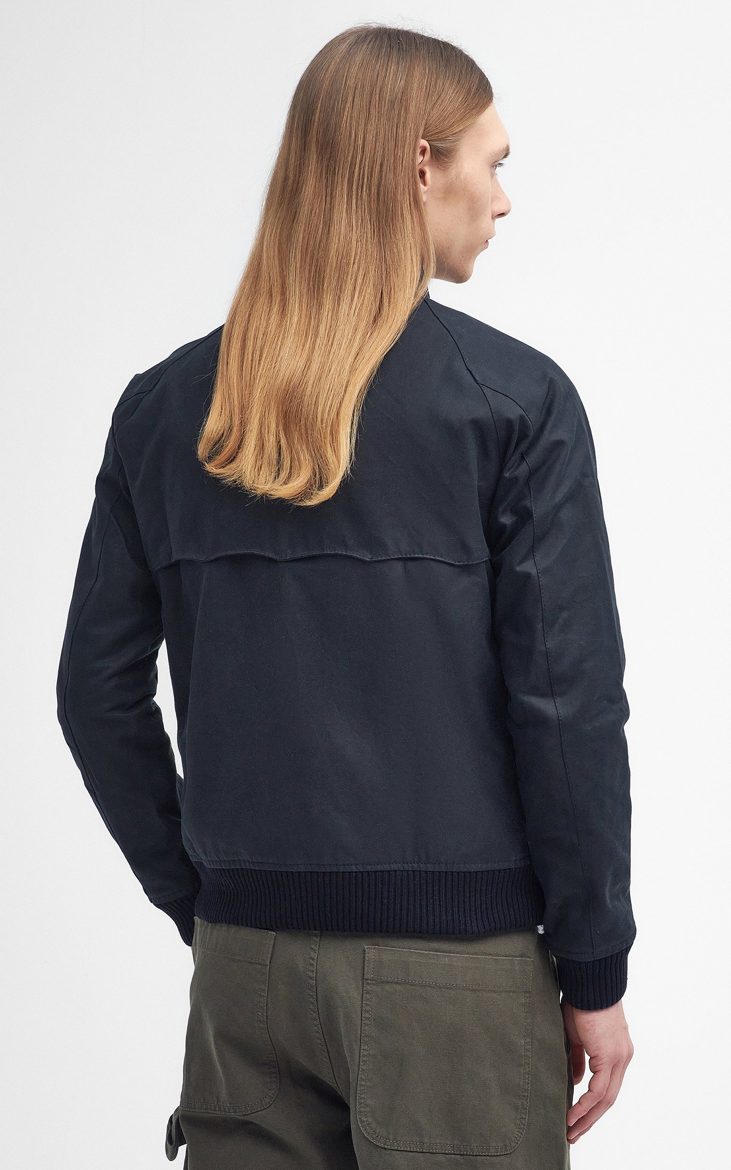 Barbour x Baracuta Porton Wax Jacket Navy