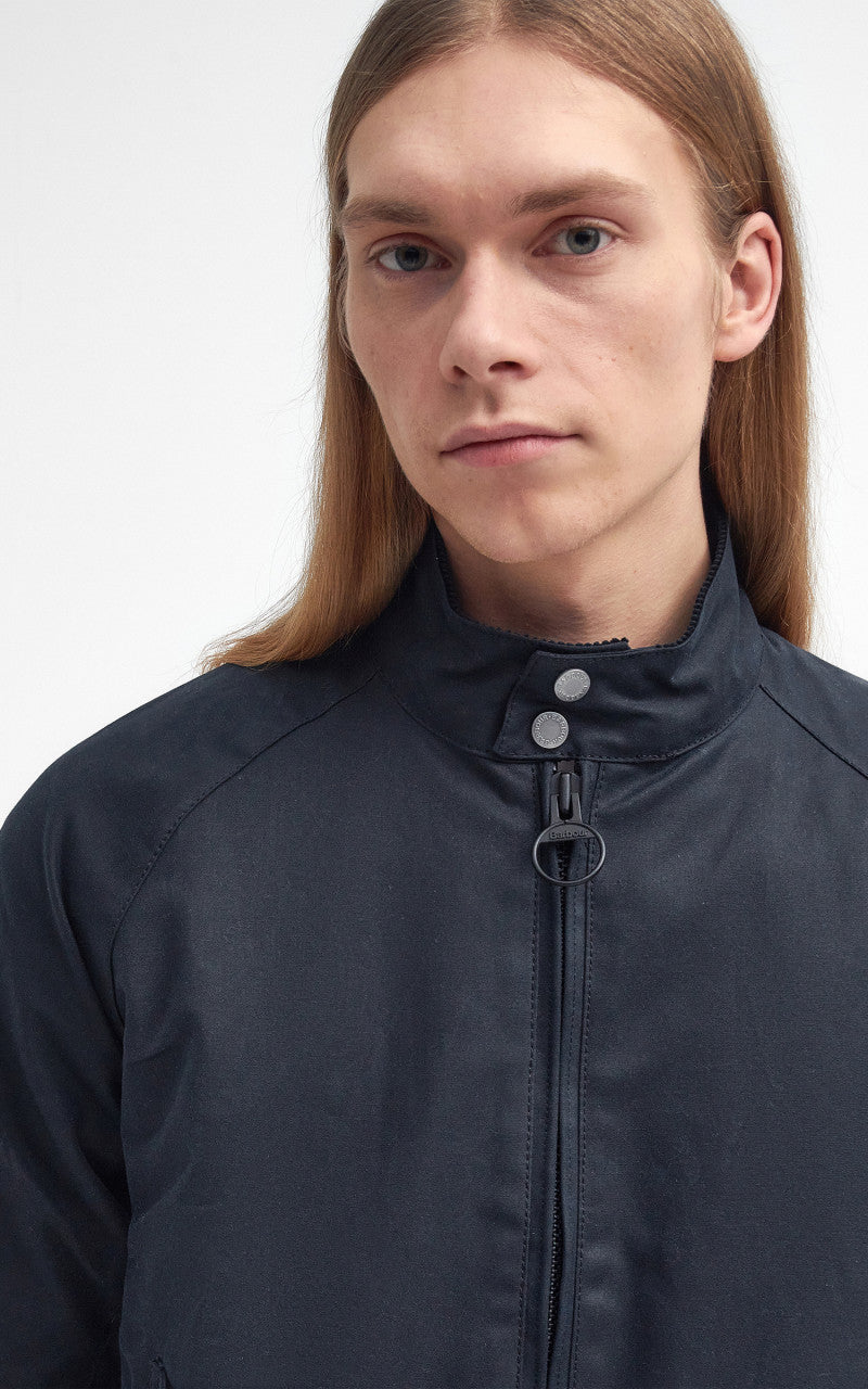 Barbour x Baracuta Porton Wax Jacket Navy