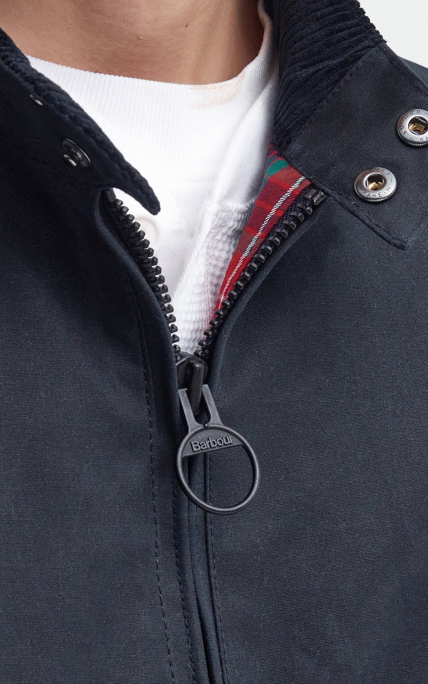 Barbour x Baracuta Porton Wax Jacket Navy