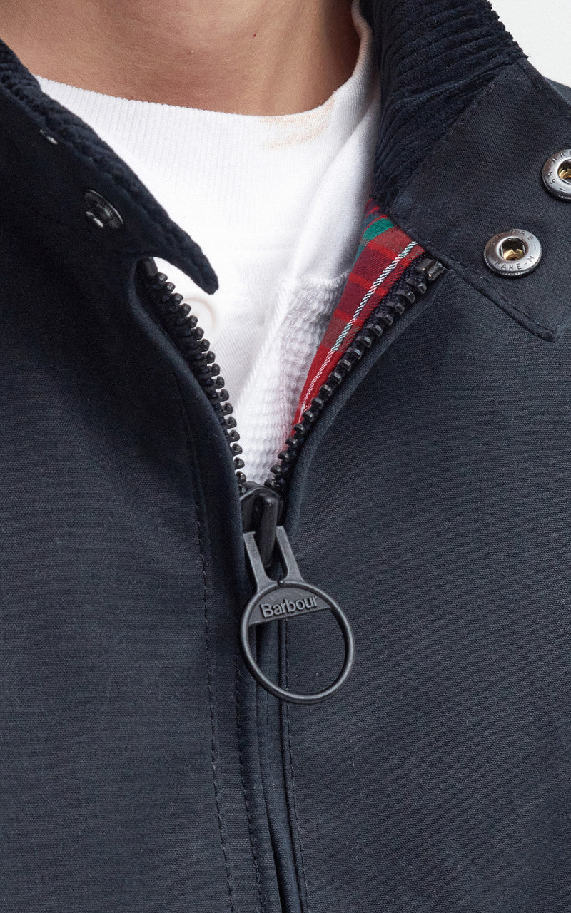 Barbour x Baracuta Porton Wax Jacket Navy
