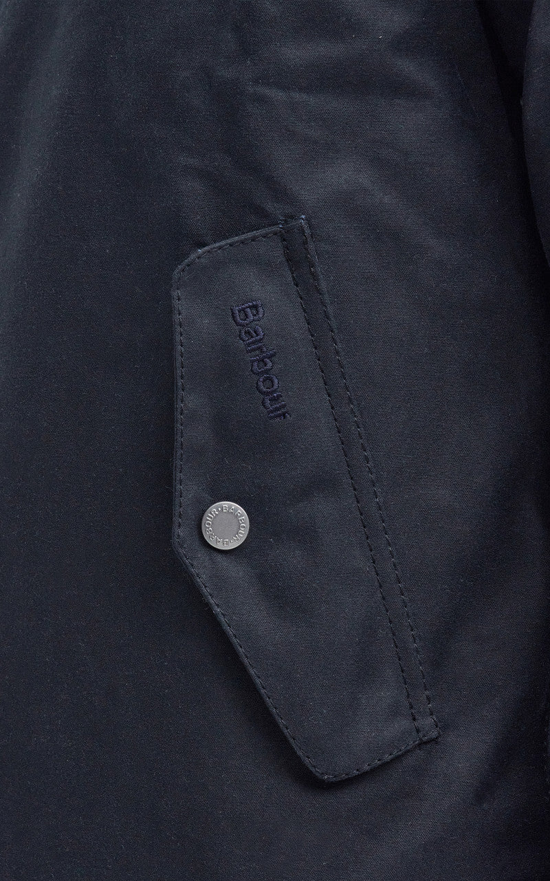 Barbour x Baracuta Porton Wax Jacket Navy