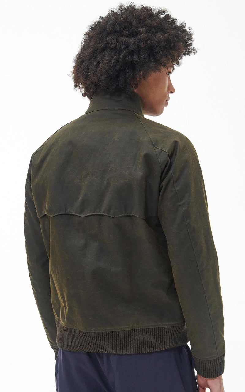 Barbour x Baracuta Porton Wax Jacket Olive