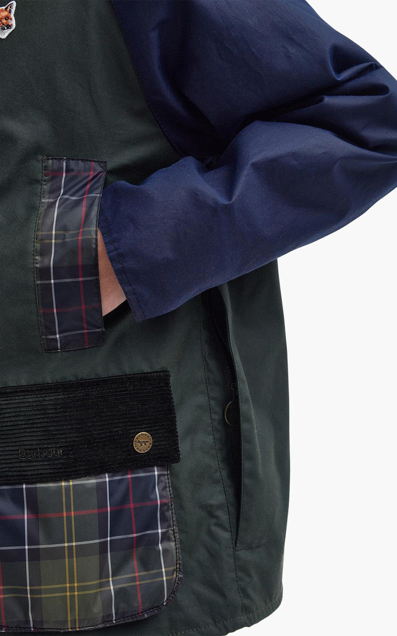 Barbour x Maison Kitsuné Beaufort MK Patch Duffle