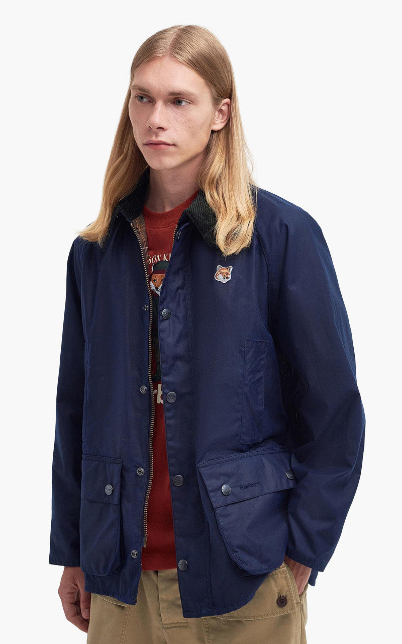 Barbour x Maison Kitsuné Beaufort Indigo