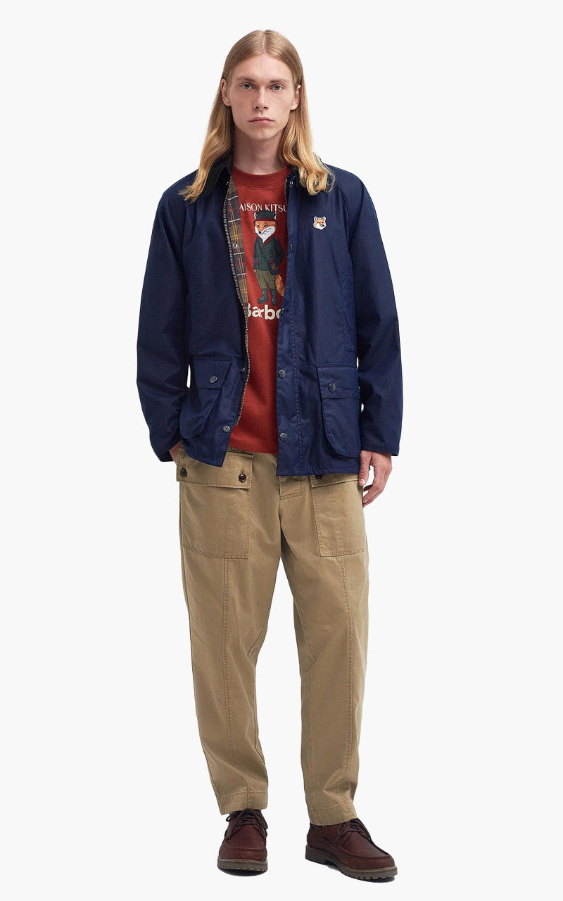 Barbour x Maison Kitsuné Beaufort Indigo
