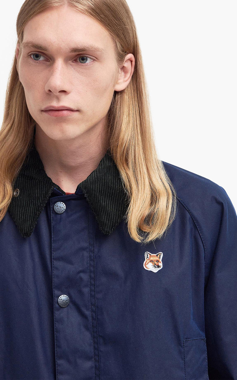 Barbour x Maison Kitsuné Beaufort Indigo