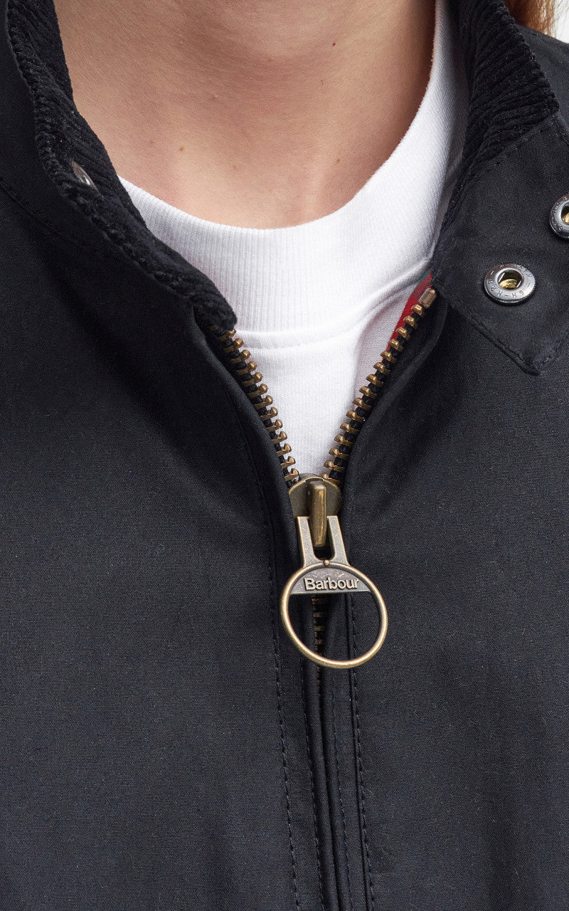 Barbour x Baracuta Wax Jacket Black