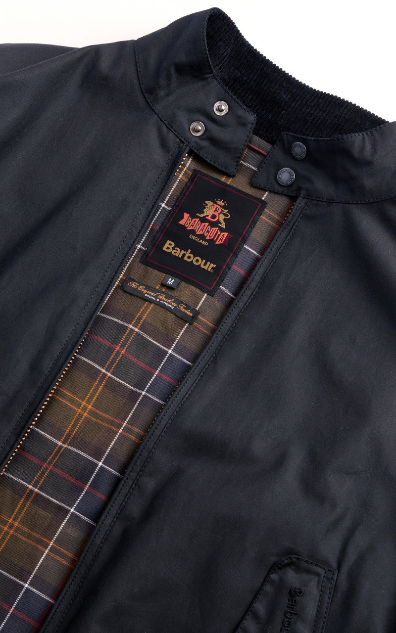 Barbour x Baracuta Wax Jacket Black