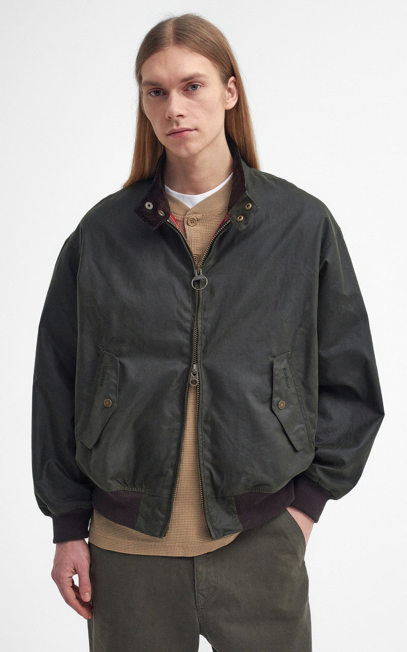 Barbour x Baracuta Wax Jacket Archive Olive