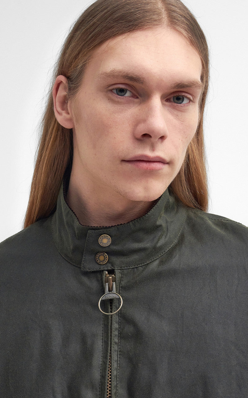 Barbour x Baracuta Wax Jacket Archive Olive