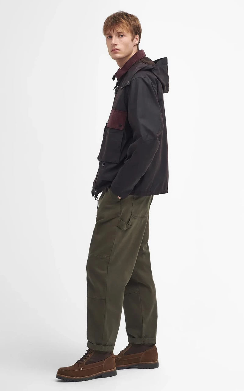 Barbour Re-Engineered Waxed Spey Jacket Rustic