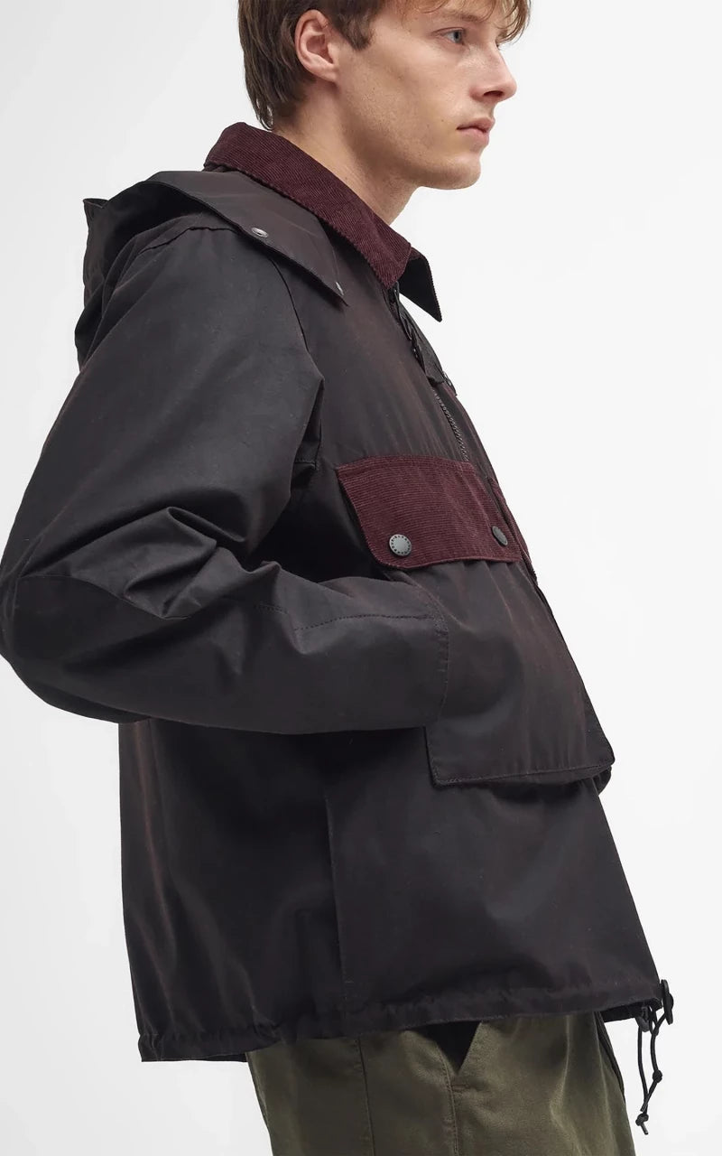 Barbour Re-Engineered Waxed Spey Jacket Rustic