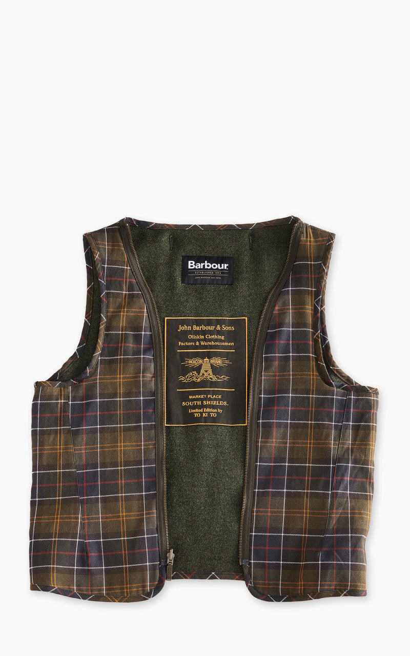 Barbour x To Ki To Military Wax Jacket Sage
