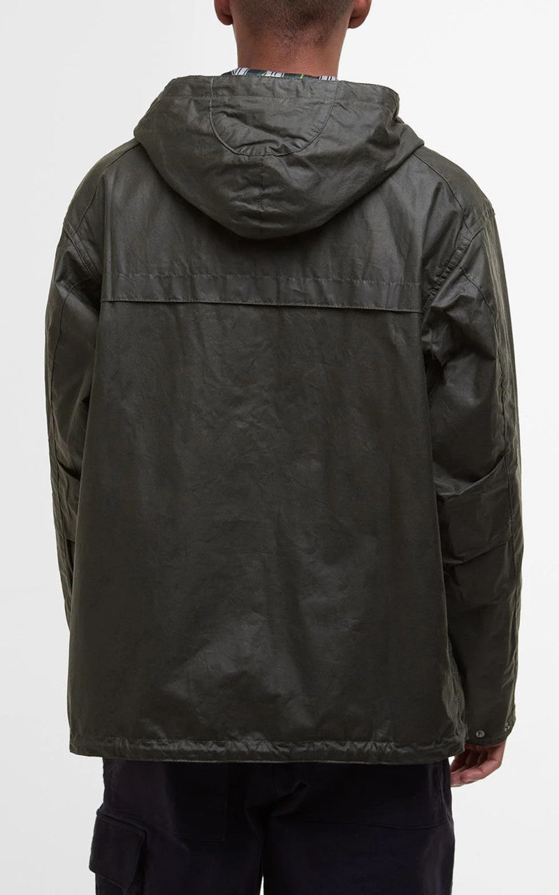 Barbour Modified Durham Waxed Jacket Archive Olive