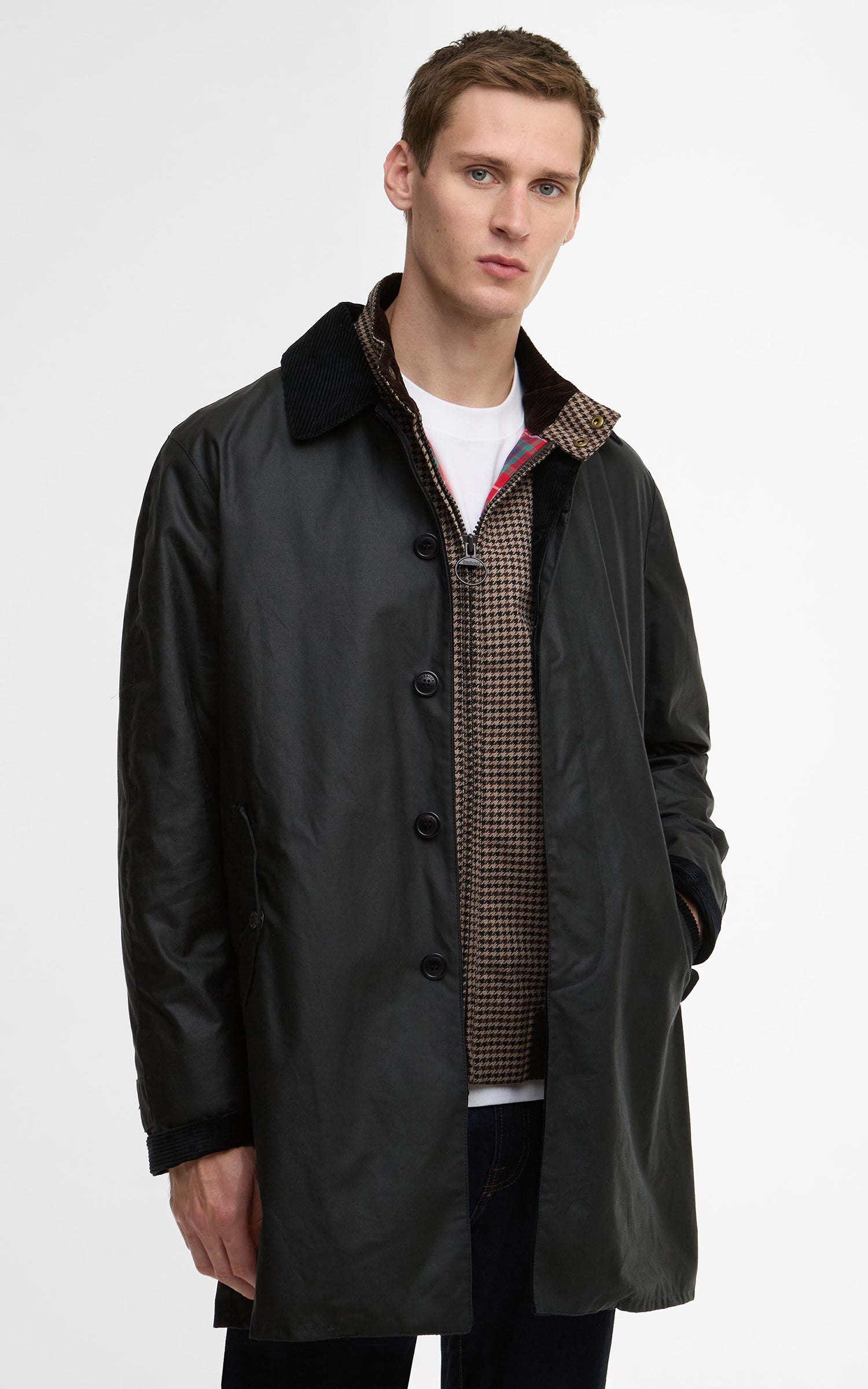 Barbour x Baracuta Porton Wax Jacket Olive