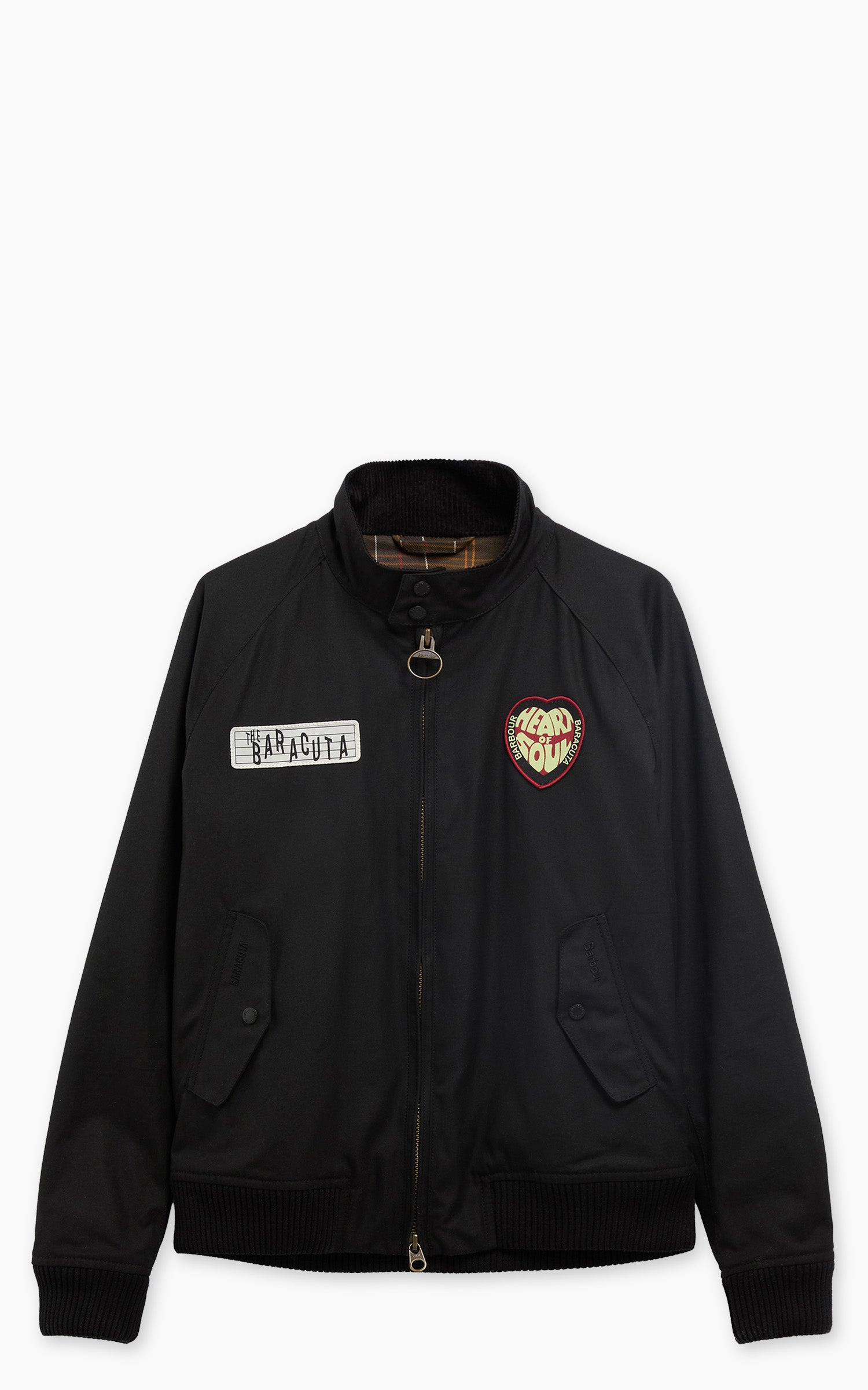 Barbour x Baracuta Badged Porton Wax Jacket Black
