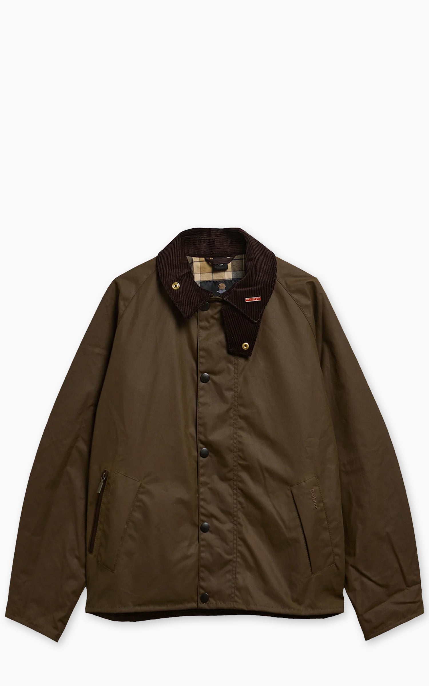 Barbour Icons Transport Wax Jacket Brown