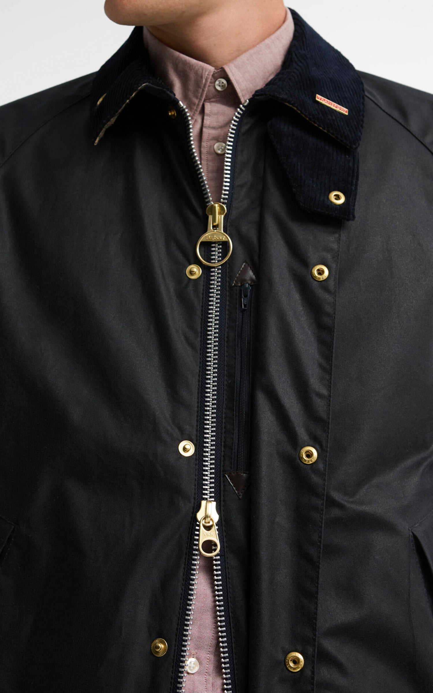Barbour Icons Transport Wax Jacket Navy