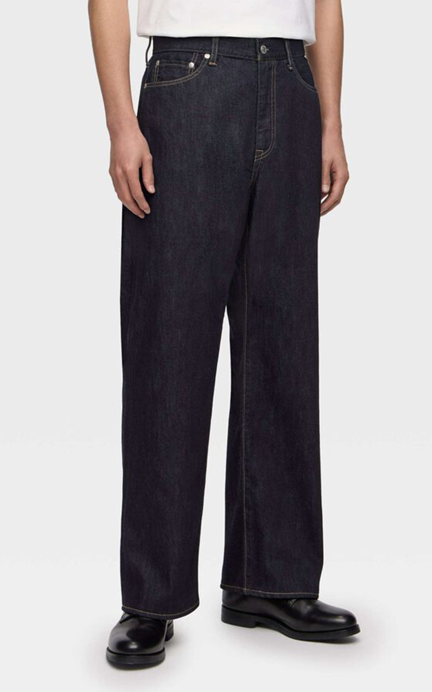 MOMOTARO JEANS MXJE1506 #400 Wide Denim Indigo 11oz