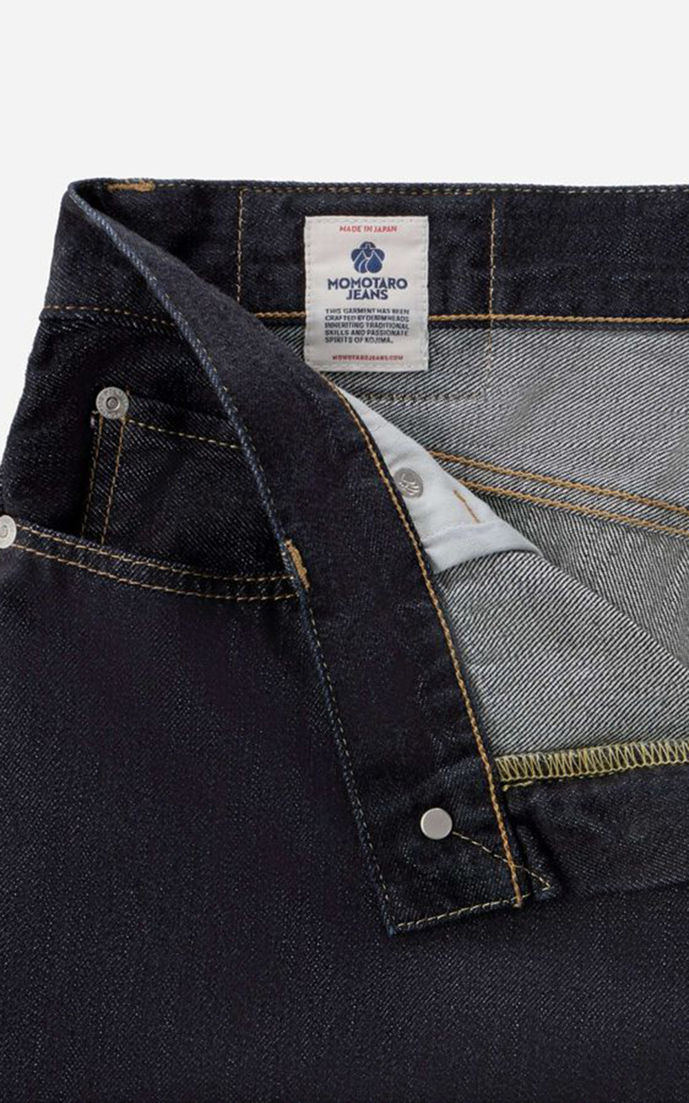 MOMOTARO JEANS MXJE1506 #400 Wide Denim Indigo 11oz