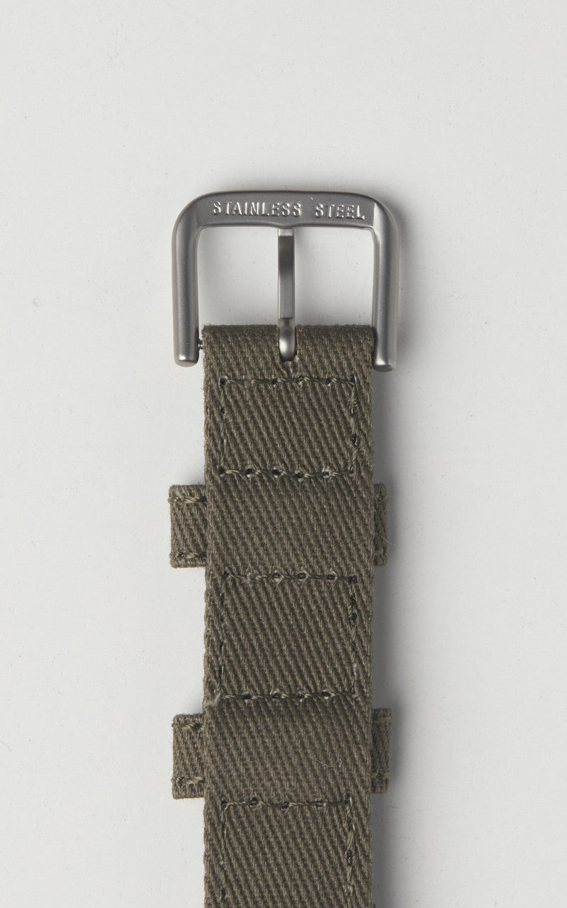 M.R.M.W. Cotton Two-Piece Strap Green