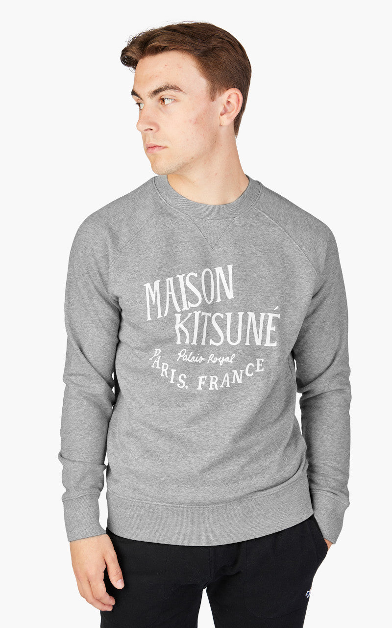 Maison Kitsuné Palais Royal Classic Sweatshirt Grey Melange