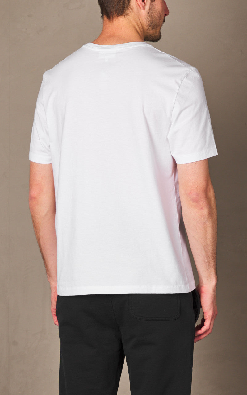 Maison Kitsuné Chillax Fox Patch Regular T-Shirt White