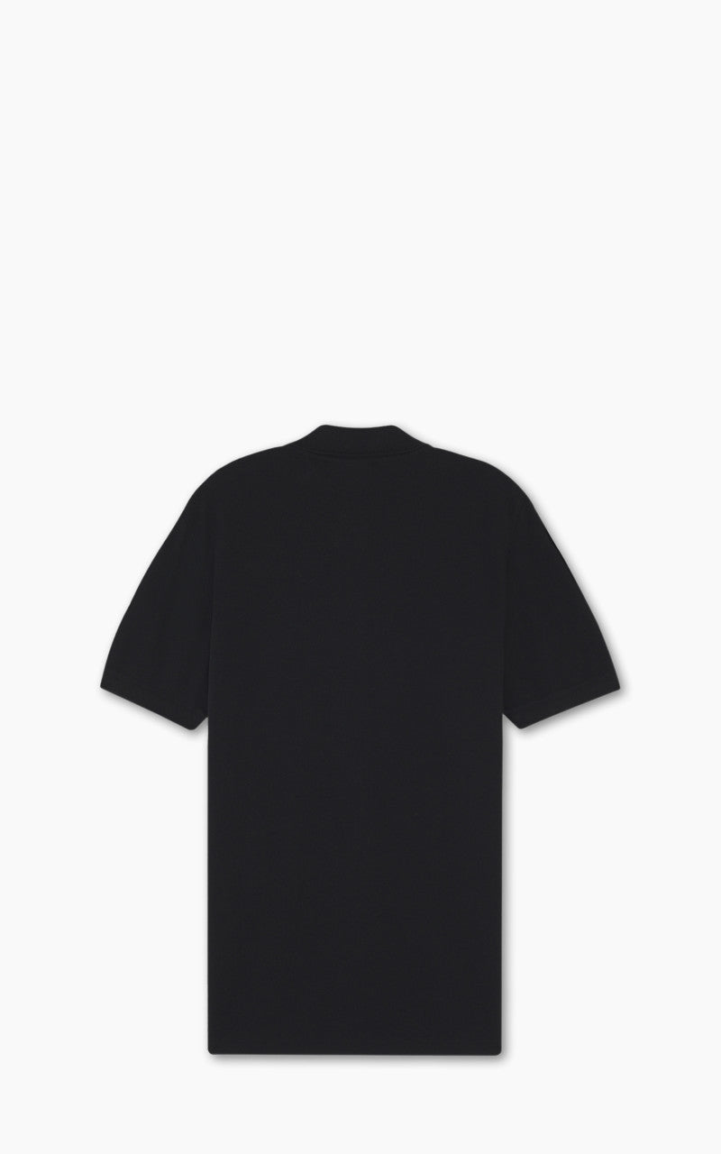 Maison Kitsuné Fox Head Patch Regular Polo Black