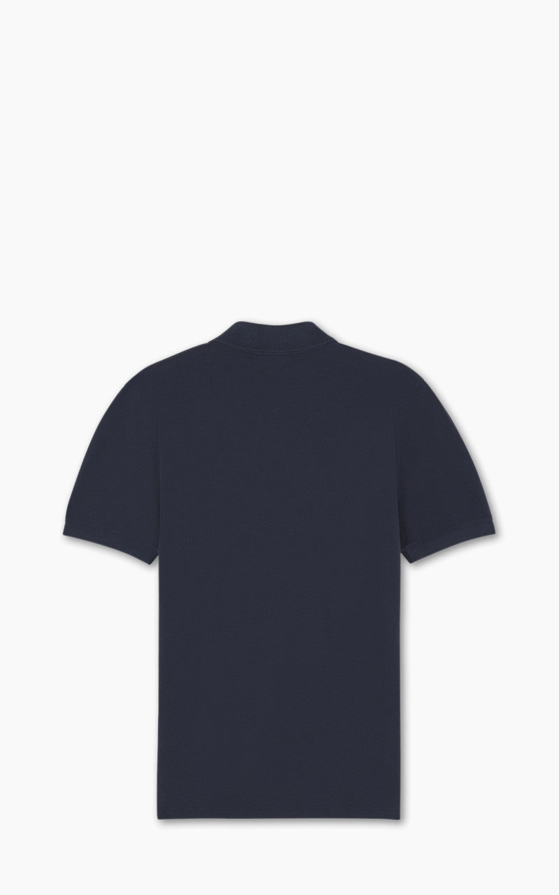 Maison Kitsuné Fox Head Patch Regular Polo Ink Blue