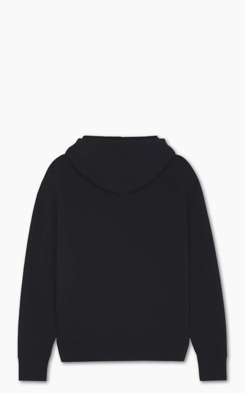 Maison Kitsuné Fox Head Patch Regular Hoodie Black