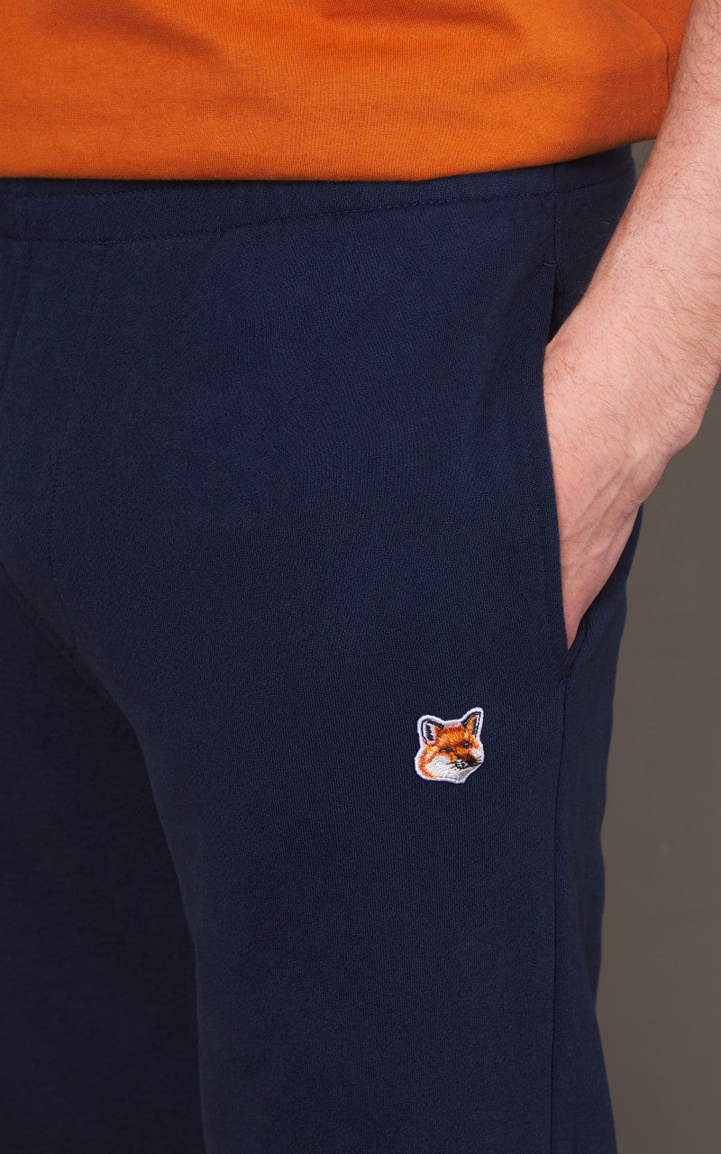 Maison Kitsuné Fox Head Patch Regular Jog Pants Ink Blue