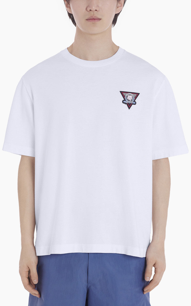 Maison Kitsuné Surf Collage Oversize T-Shirt White