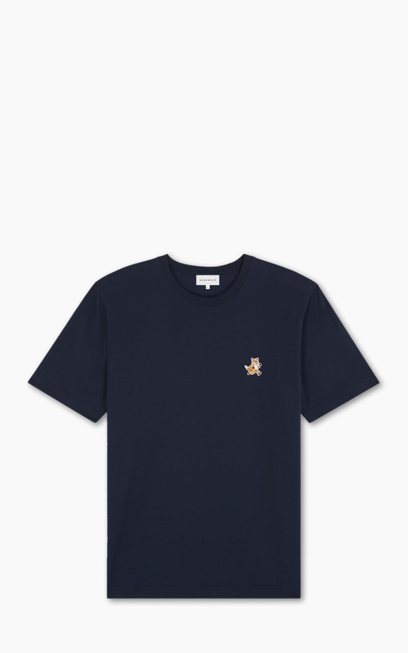 Maison Kitsuné Speedy Fox Patch Comfort T-Shirt Ink Blue