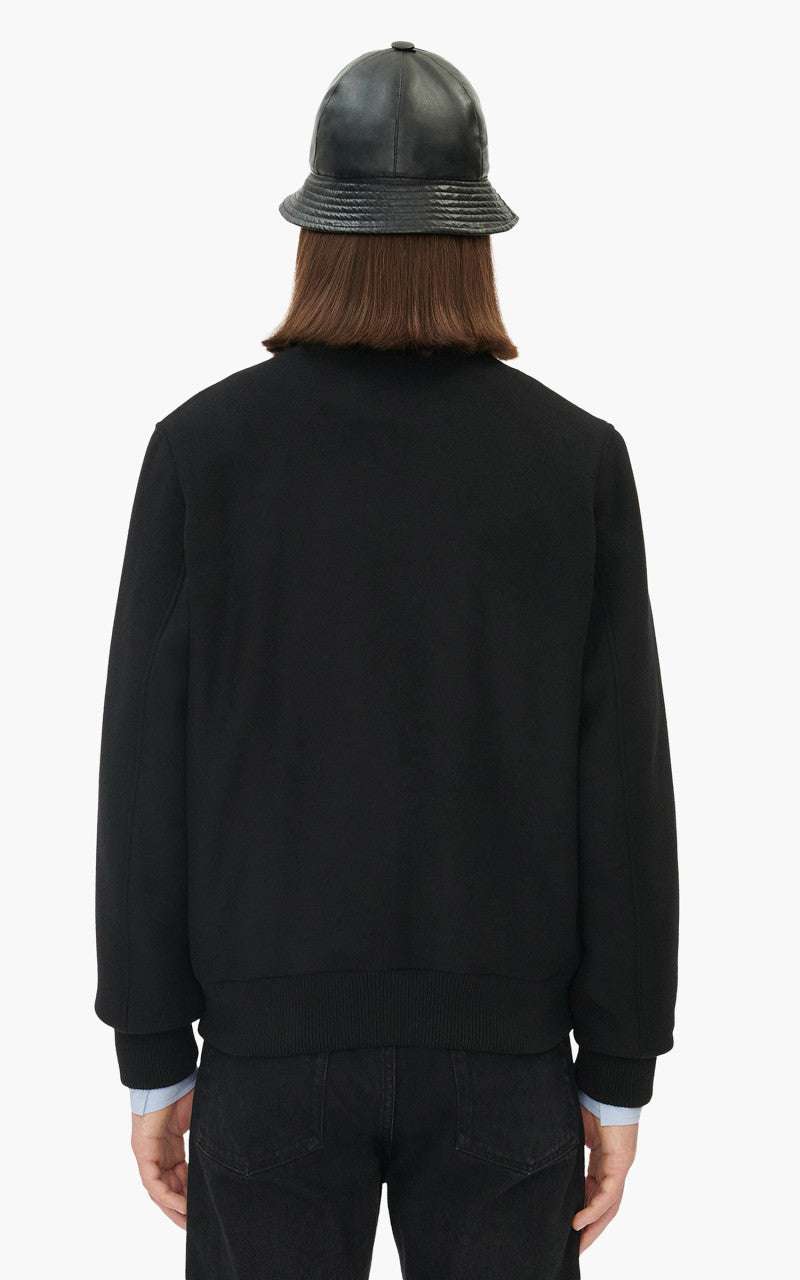 Maison Kitsuné Classic Teddy Jacket Black