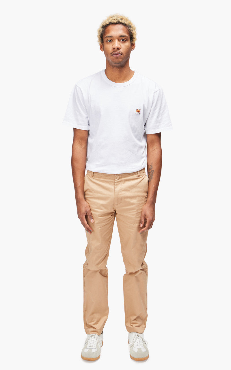 Maison Kitsuné Tapered Pants Beige