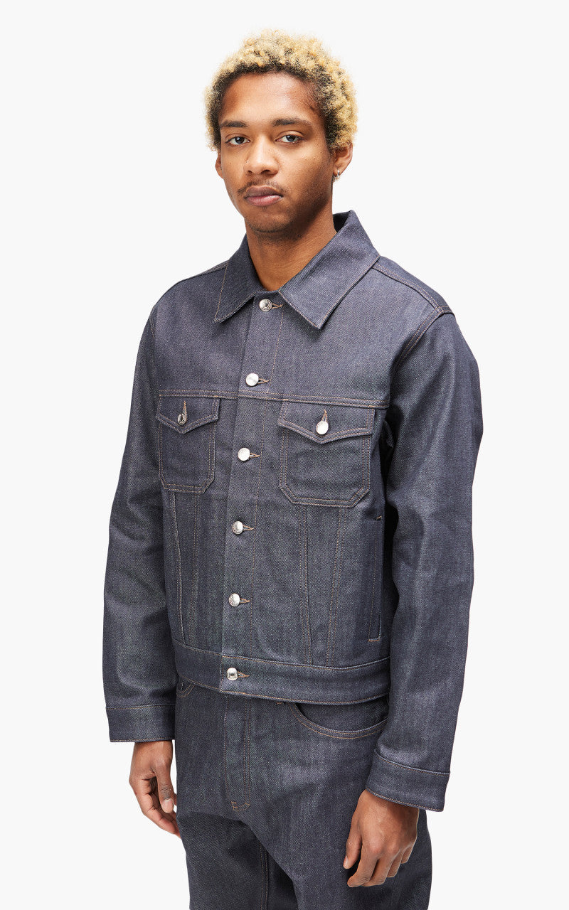 Maison Kitsuné Trucker Jacket Indigo