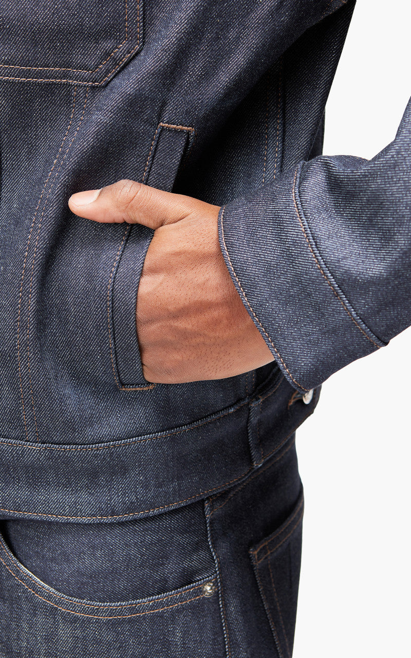 Maison Kitsuné Trucker Jacket Indigo