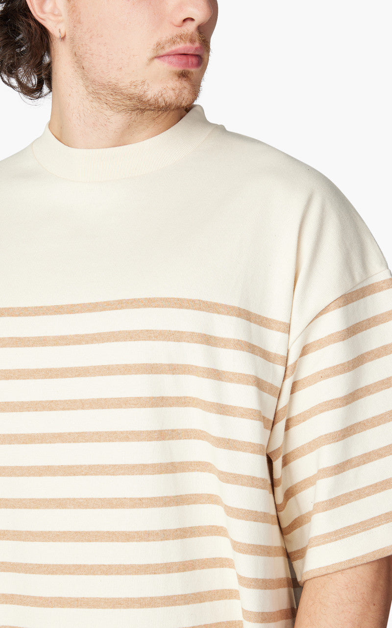 Markaware Box Tee S/S Ecru/N.Brown