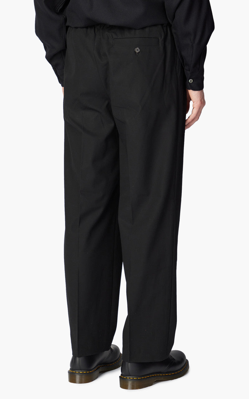 MARKAWARE DOUBLE PLEATED TROUSER サイズ1 Markaware Double Pleated Easy Trouser Black