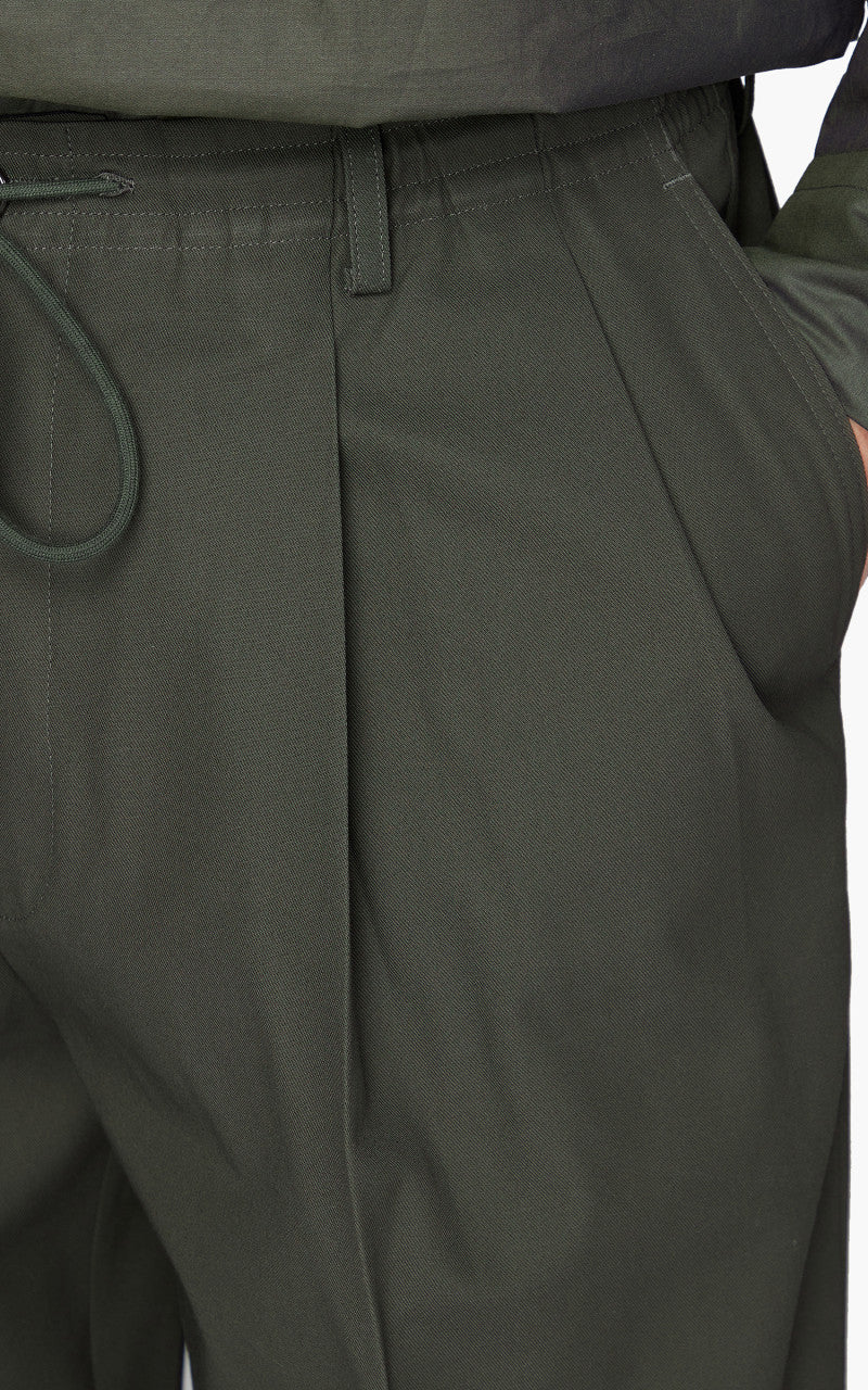 Markaware Double Pleated Easy Trouser Charcoal