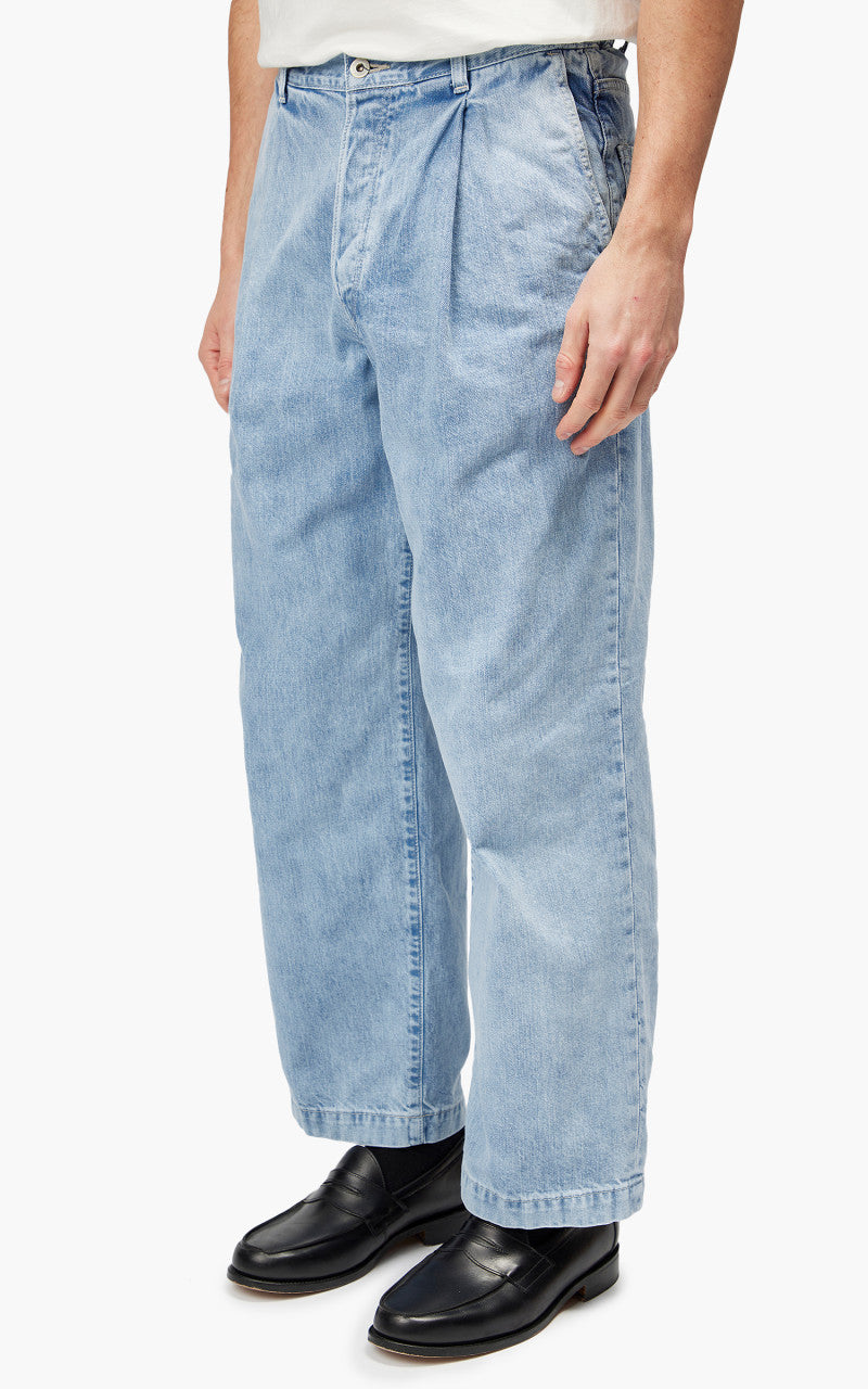 Markaware 'Marka' 1-Tuck Crease Jeans Faded Indigo