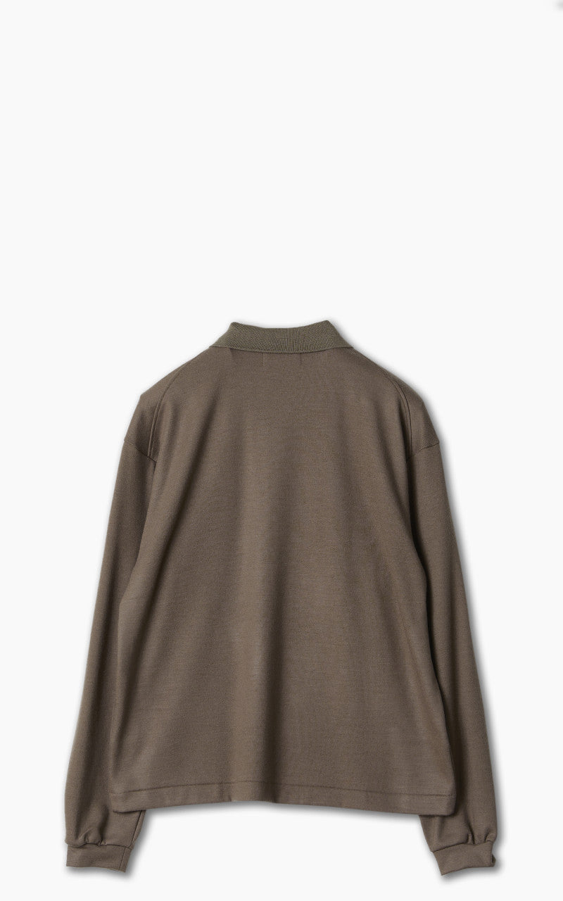 Markaware 'Marka' Polo Cardigan Beige
