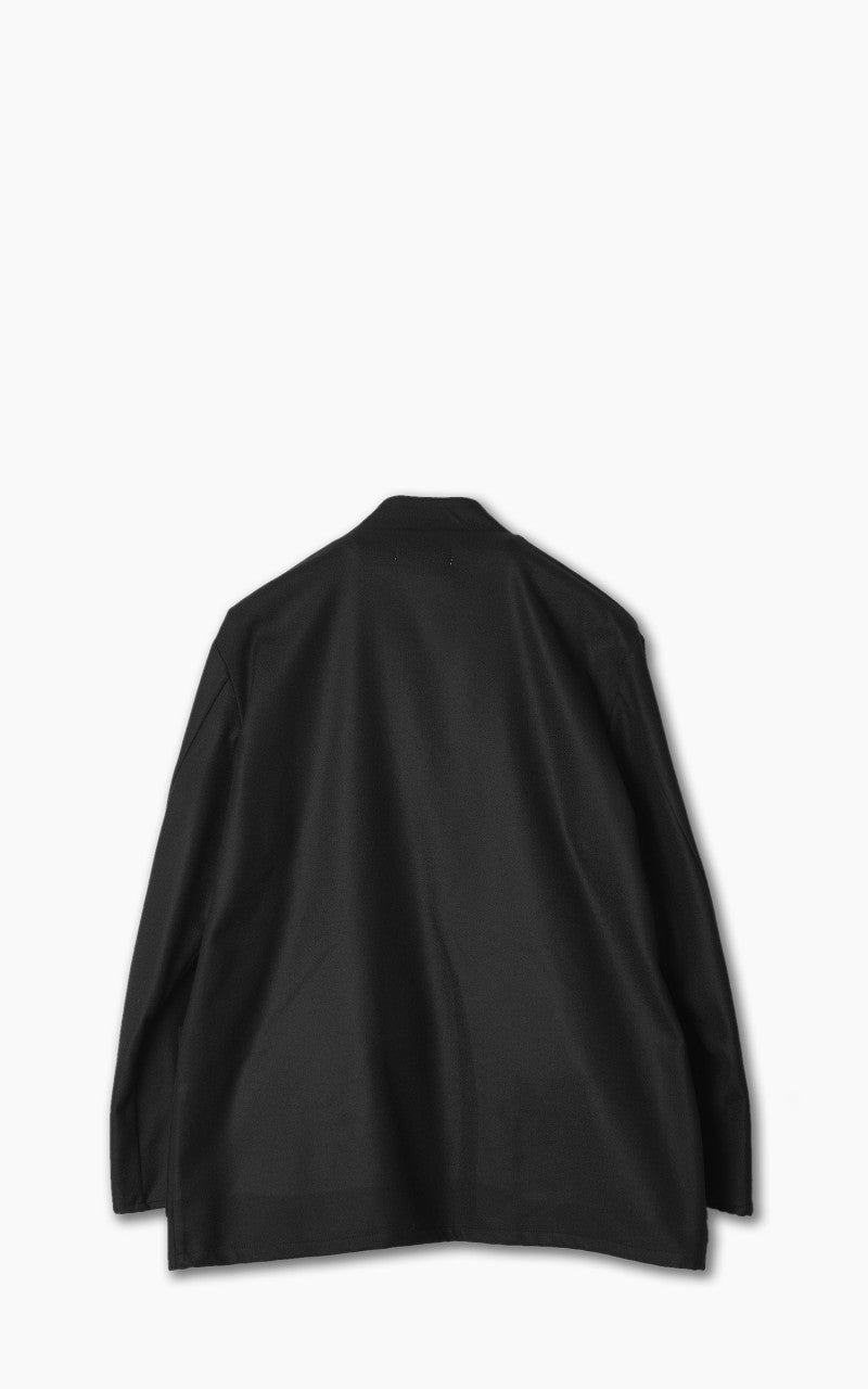 Markaware 'Marka' Lapeless Shirt Jacket Black