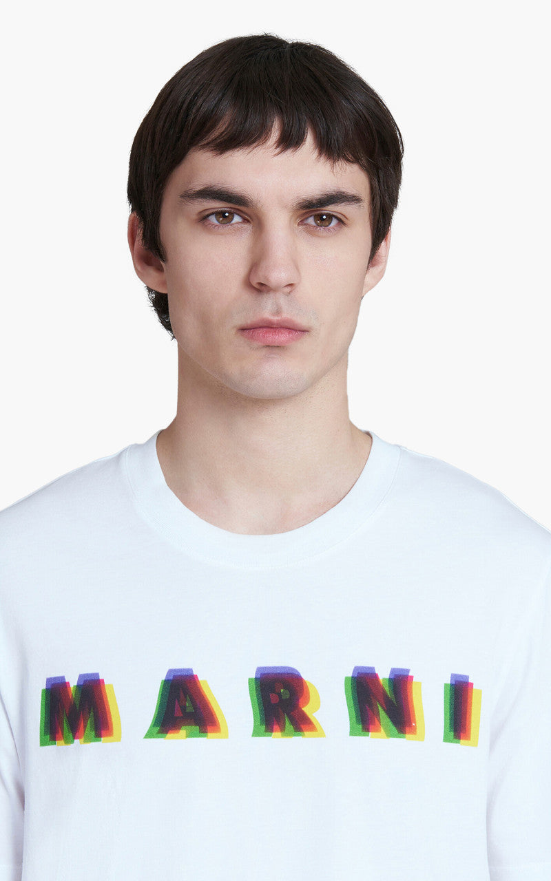 Marni Logo T-Shirt White